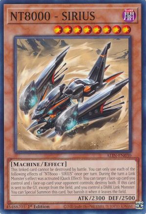 NT8000 - SIRIUS (ALIN-EN030) - Alliance Insight 1st Edition