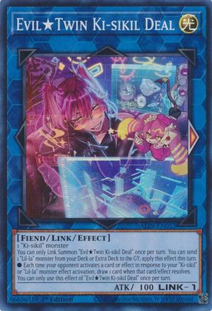 EvilTwin Ki-sikil Deal (ALIN-EN052) - Alliance Insight 1st Edition