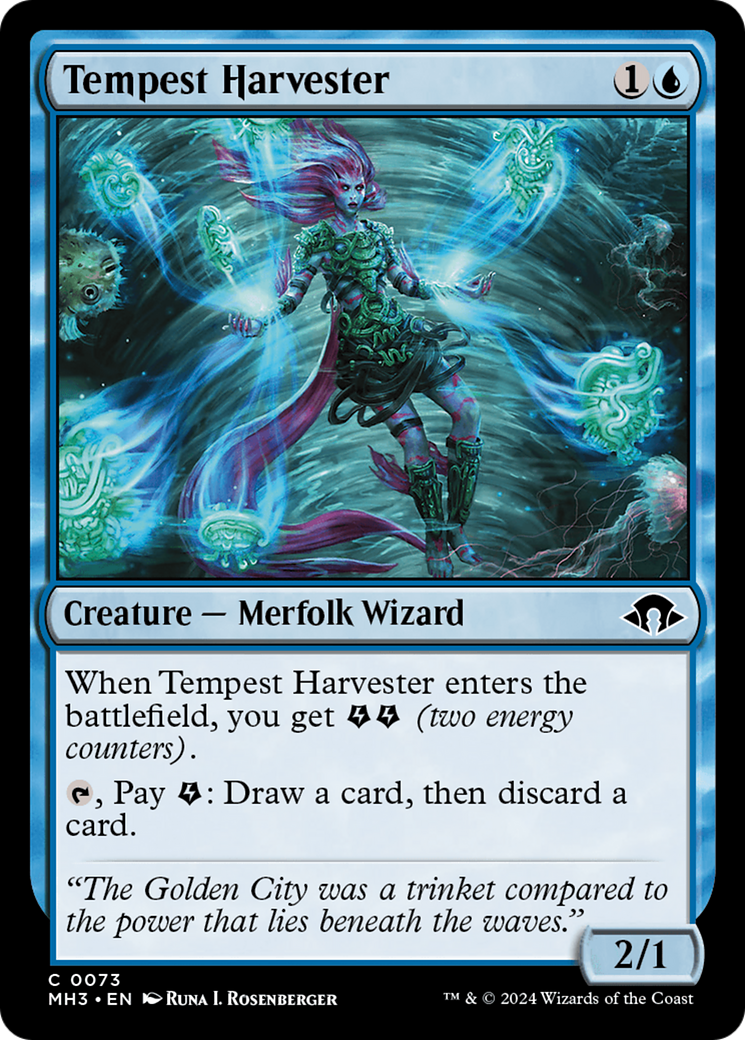 Moissonneur de tempête (MH3-073) - [Modern Horizons 3] Feuille 