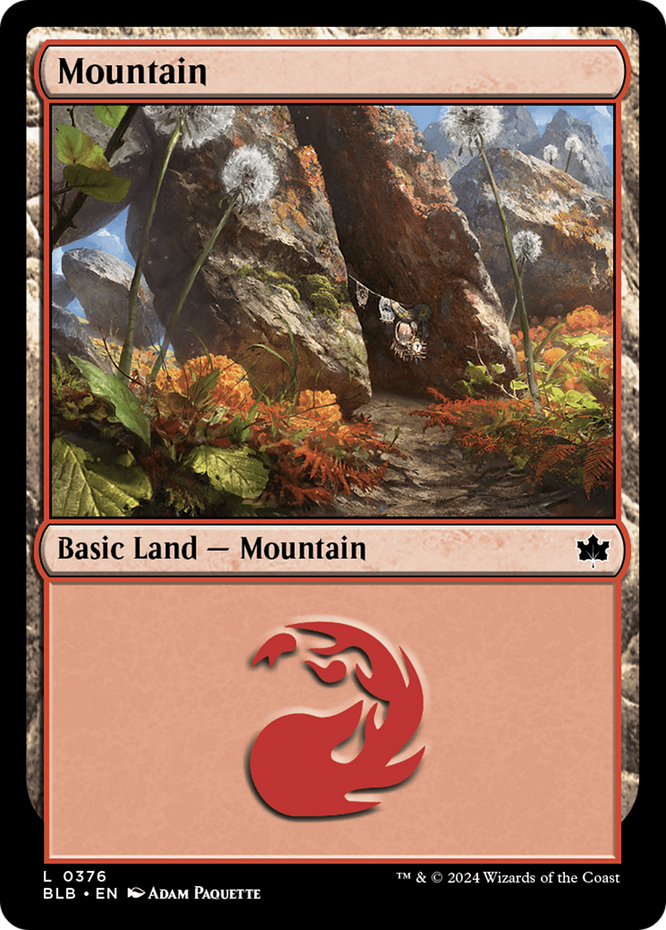 Mountain (BLB-376) - [Bloomburrow]