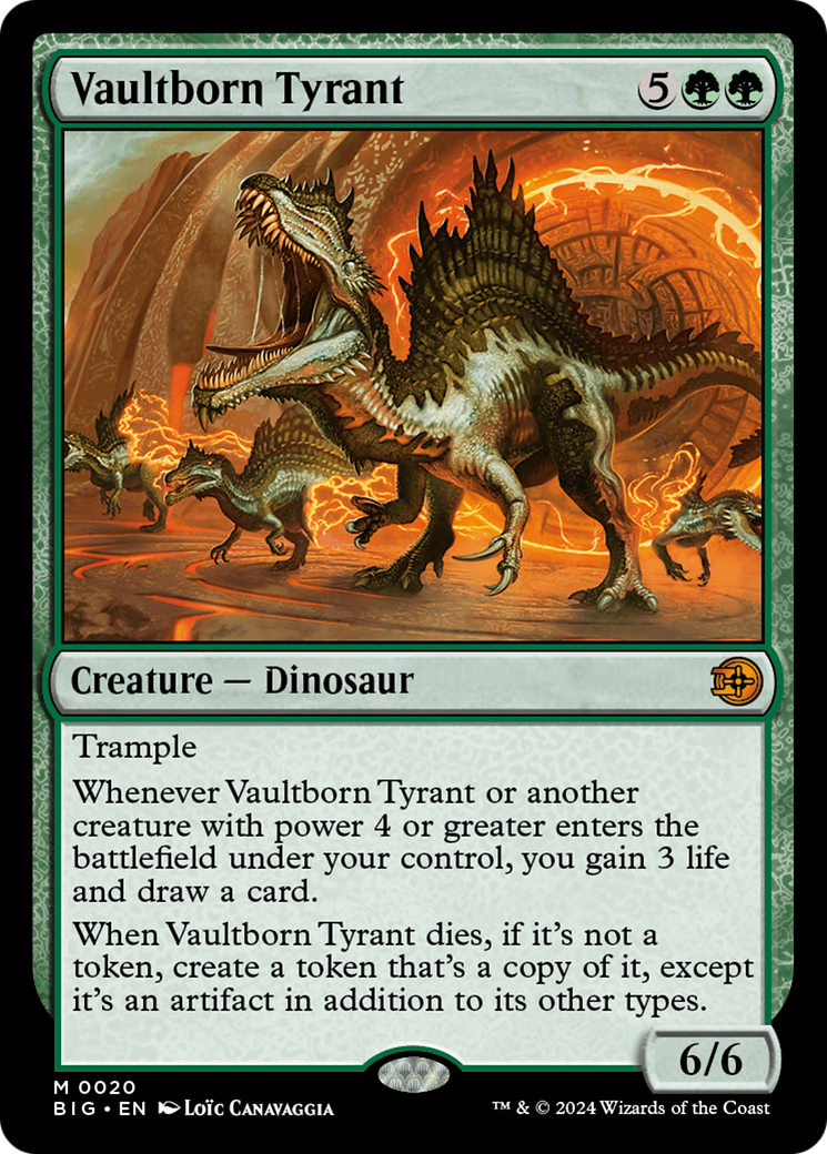 Vaultborn Tyrant (BIG-020) - [The Big Score] Foil