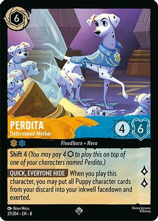 Perdita - Determined Mother (27/204) - [ Reign of Jafar ] Cold Foil