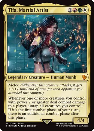 Tifa, Martial Artist (FIC-006) - [Commander: FINAL FANTASY] Foil