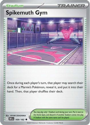 Spikemuth Gym 169/182 - [SV10 Destined Rivals] Reverse Holofoil