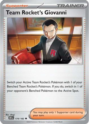 Team Rocket's Giovanni 174/182 - [SV10 Destined Rivals]