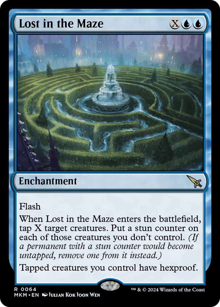 Lost in the Maze (MKM-064) - [Murders at Karlov Manor] Foil