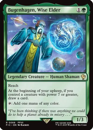 Bugenhagen, Wise Elder (FIC-066) - [Commander: FINAL FANTASY]