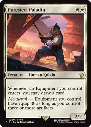 Puresteel Paladin (FIC-250) - [Commander: FINAL FANTASY]
