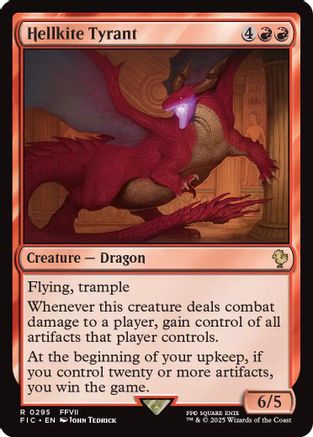 Hellkite Tyrant (FIC-295) - [Commander: FINAL FANTASY]
