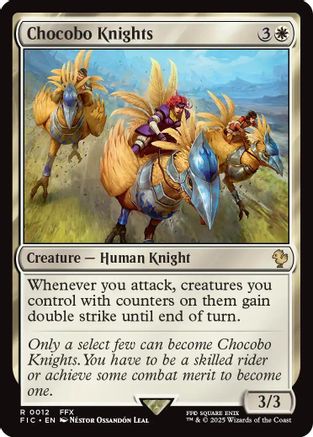 Chocobo Knights (FIC-012) - [Commander: FINAL FANTASY]