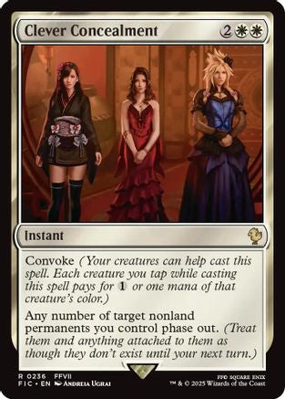Clever Concealment (FIC-236) - [Commander: FINAL FANTASY]
