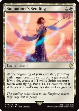 Summoner's Sending (FIC-029) - [Commander: FINAL FANTASY]