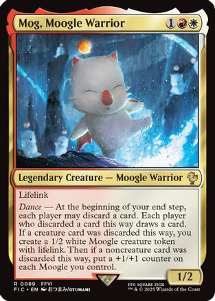 Mog, Moogle Warrior (FIC-089) - [Commander: FINAL FANTASY]