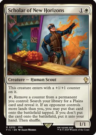 Scholar of New Horizons (FIC-252) - [Commander: FINAL FANTASY]
