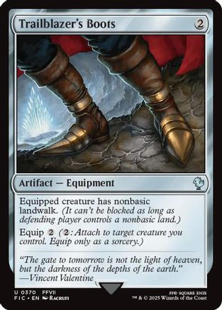 Trailblazer's Boots (FIC-370) - [Commander: FINAL FANTASY]