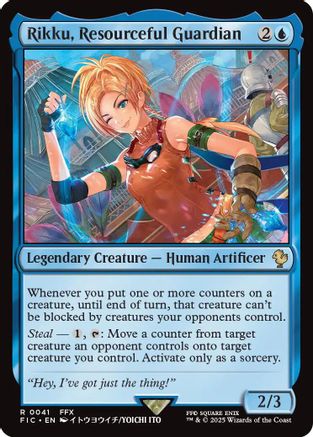 Rikku, Resourceful Guardian (FIC-041) - [Commander: FINAL FANTASY]