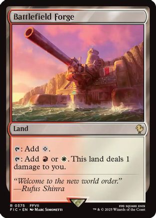 Battlefield Forge (FIC-375) - [Commander: FINAL FANTASY]