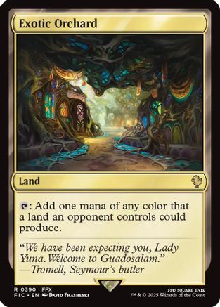 Exotic Orchard (FIC-390) - [Commander: FINAL FANTASY]