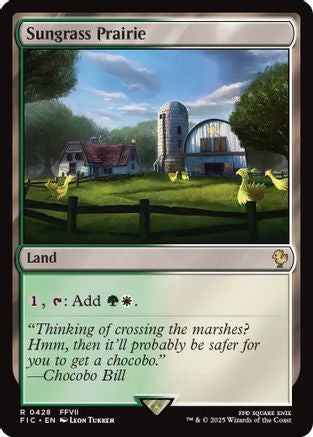 Sungrass Prairie (FIC-428) - [Commander: FINAL FANTASY]