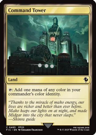 Command Tower (0485) (FIC-485) - [Commander: FINAL FANTASY]