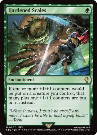 Hardened Scales (FIC-307) - [Commander: FINAL FANTASY]