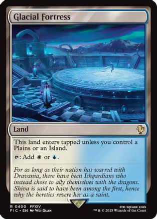 Glacial Fortress (FIC-400) - [Commander: FINAL FANTASY]