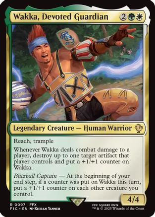 Wakka, Devoted Guardian (FIC-097) - [Commander: FINAL FANTASY]