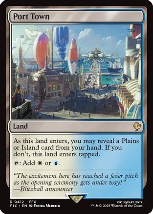 Port Town (FIC-412) - [Commander: FINAL FANTASY]