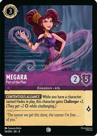 Megara - Part of the Plan (54/204) - [ Reign of Jafar ] Cold Foil