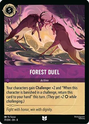 Forest Duel (77/204) - [ Reign of Jafar ] Cold Foil