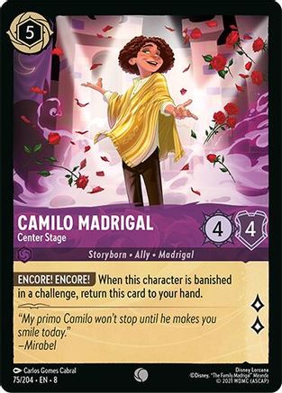 Camilo Madrigal - Center Stage (75/204) - [ Reign of Jafar ]
