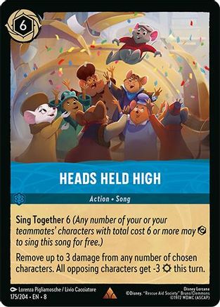 Heads Held High (175/204) - [ Reign of Jafar ] Cold Foil