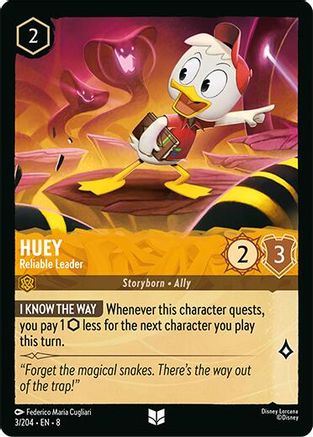 Huey - Reliable Leader (3/204) - [ Reign of Jafar ]