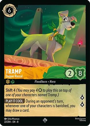 Tramp - Dapper Rascal (22/204) - [ Reign of Jafar ] Cold Foil