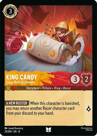 King Candy - Sugar Rush Nightmare (23/204) - [ Reign of Jafar ]