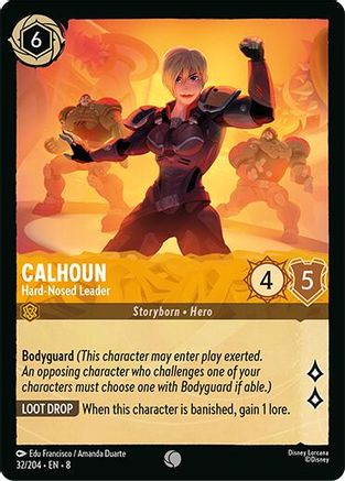 Calhoun - Hard-Nosed Leader (32/204) - [ Reign of Jafar ]