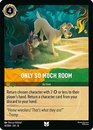 Only So Much Room (41/204) - [ Reign of Jafar ] Cold Foil
