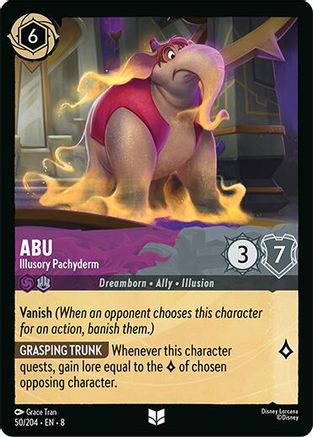 Abu - Illusory Pachyderm (50/204) - [ Reign of Jafar ]