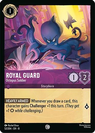 Royal Guard - Octopus Soldier (52/204) - [ Reign of Jafar ]