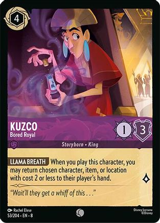 Kuzco - Bored Royal (53/204) - [ Reign of Jafar ]