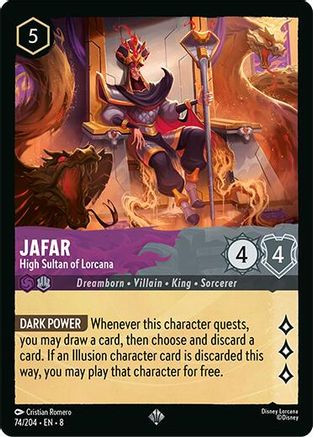 Jafar - High Sultan of Lorcana (74/204) - [ Reign of Jafar ]
