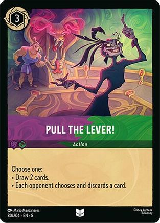 Pull the Lever! (80/204) - [ Reign of Jafar ] Cold Foil