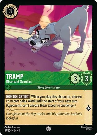 Tramp -Observant Guardian (87/204) - [ Reign of Jafar ] Cold Foil