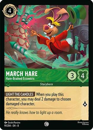 March Hare - Hare-Brained Eccentric (91/204) - [ Reign of Jafar ] Cold Foil