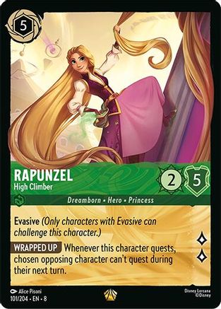 Rapunzel - High Climber (101/204) - [ Reign of Jafar ] Cold Foil