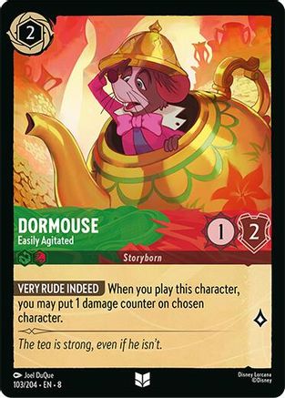 Dormouse - Easily Agitated (103/204) - [ Reign of Jafar ] Cold Foil