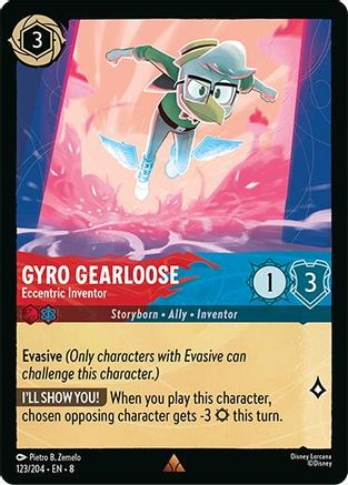Gyro Gearloose - Eccentric Inventor (123/204) - [ Reign of Jafar ]