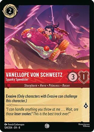 Vanellope Von Schweetz - Spunky Speedster (124/204) - [ Reign of Jafar ]