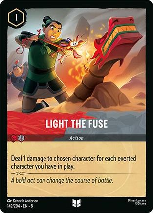 Light the Fuse (149/204) - [ Reign of Jafar ] Cold Foil