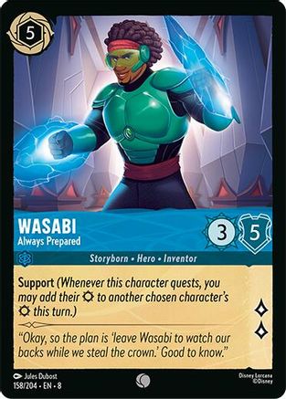 Wasabi - Always Prepared (158/204) - [ Reign of Jafar ] Cold Foil
